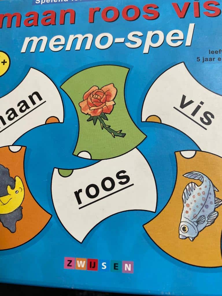 Maan Roos Vis Memo Beregoed Speelgoed