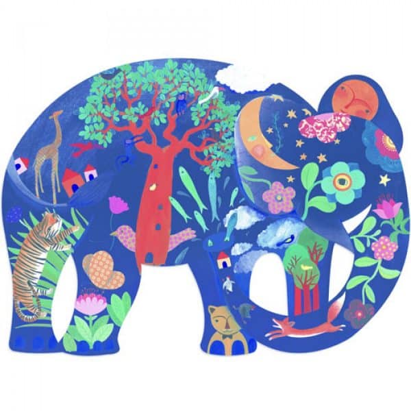 Puzz art olifant