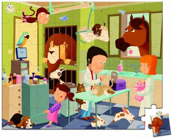 Puzzel Dierenarts - Afbeelding 2