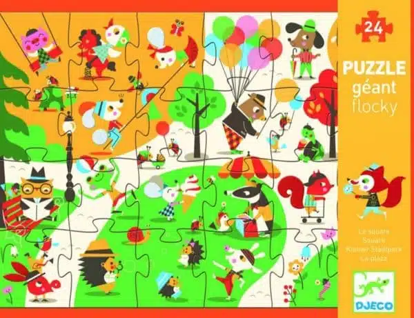 Puzzel Flocky