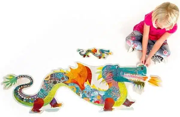 Puzzel Leon de draak - Afbeelding 2