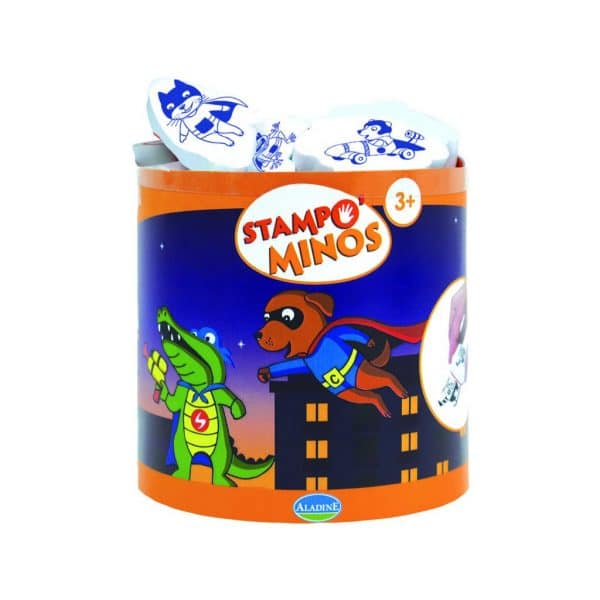 Kit de tampons Stampo Minos - Héros - 13 pcs