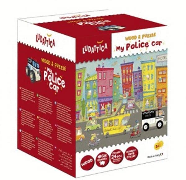 Puzzle voiture de police