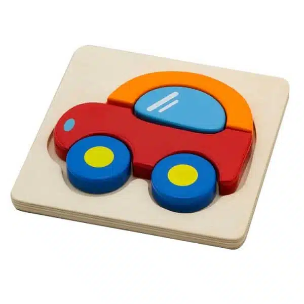 Puzzel hout volume auto