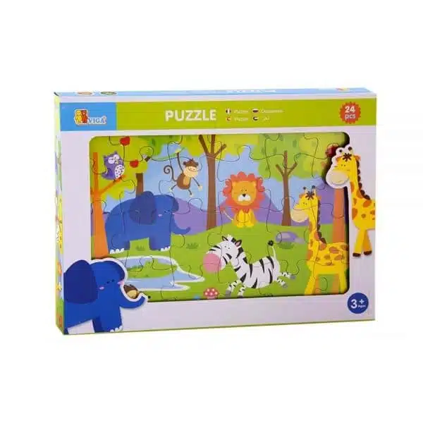 Puzzel safari 24 st.