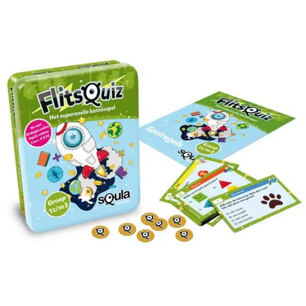 Flitsquiz het supersnelle kennisspel 1-2-3