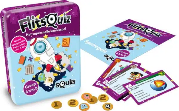 Flitsquiz het supersnelle kennisspel 6-7-8