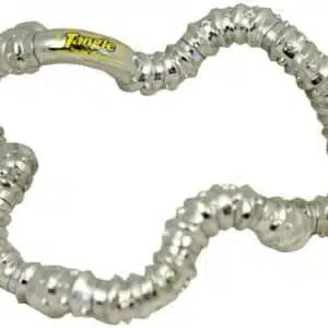 Tangle textured zilver