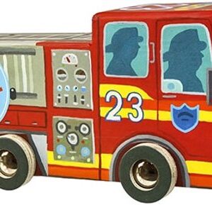 Puzzel crocodile creek brandweerwagen