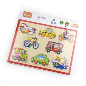 Puzzel houten knoppen verkeer