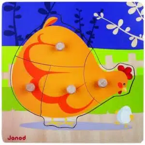Puzzel kip