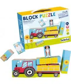 Beleduc blokpuzzel boerderij