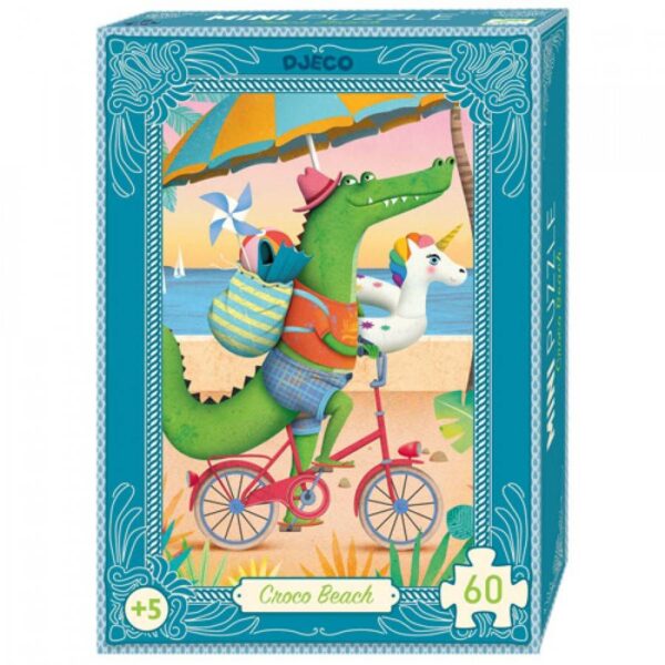 Mini puzzel croco beach