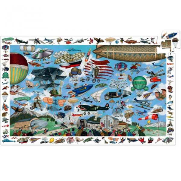 Puzzel djeco observatie aéro club - Afbeelding 2