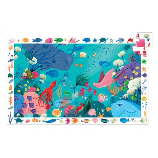 Puzzel djeco observatie aquatisch - Afbeelding 2