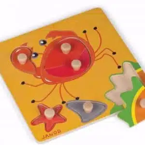 Puzzel knoppen  krab