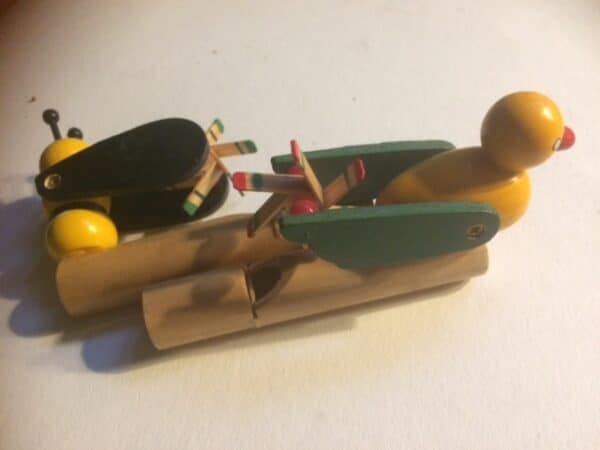 Dierfiguur fluit met rad - Afbeelding 3