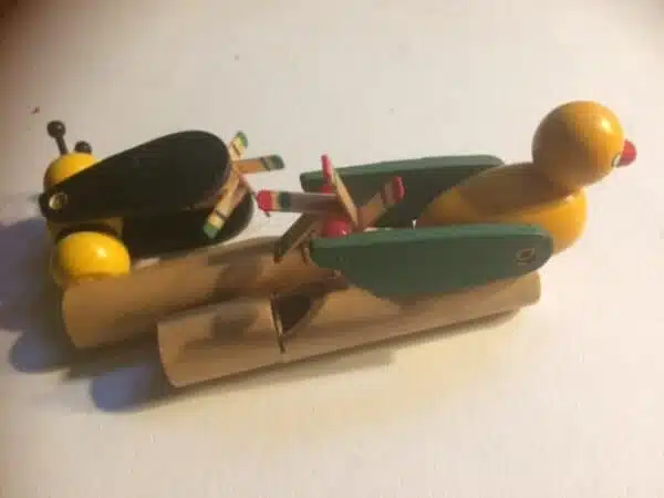 Dierfiguur fluit met rad - Afbeelding 3