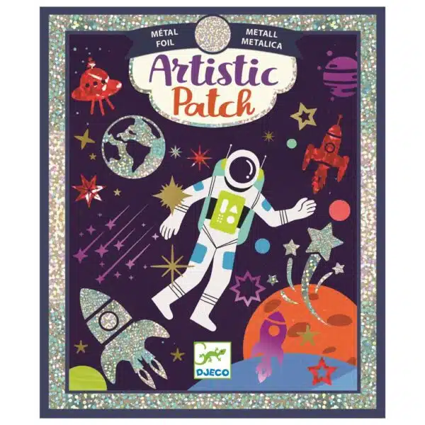 Artistic patch metaalfolie ruimte