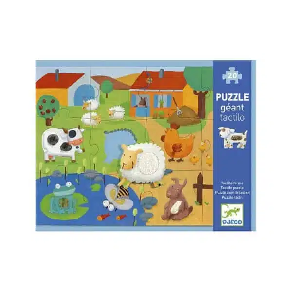 Puzzel géant Tactiloferme