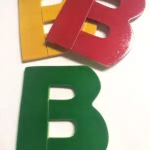 Letter uni B