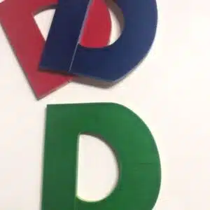 Letter uni D