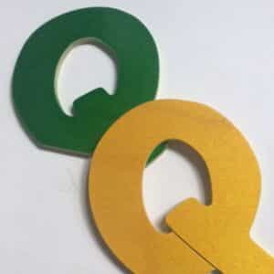Lettre uni Q