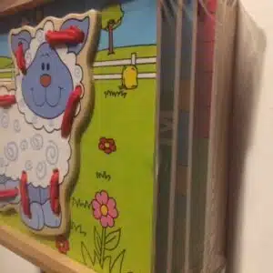 Puzzel naaien dieren