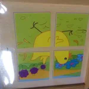 Puzzle image papier