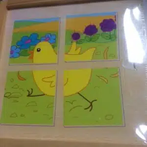 Puzzle image papier