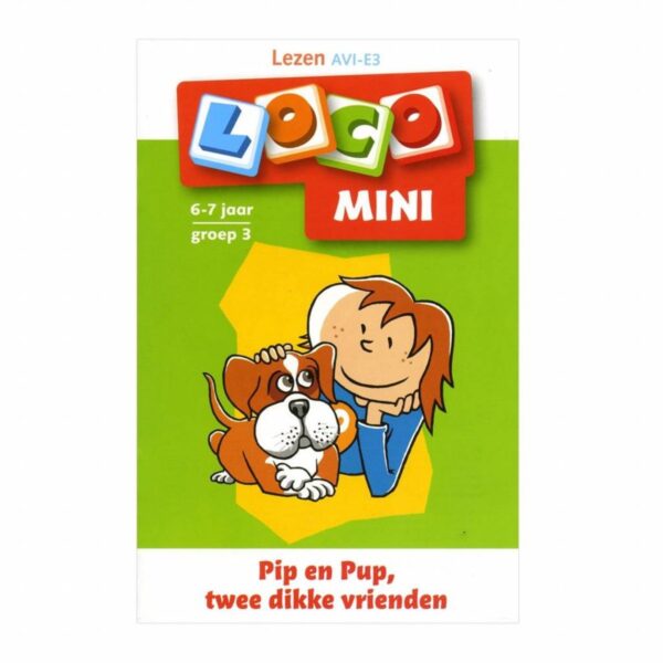 Mini loco Pip en Pup, twee dikke vrienden
