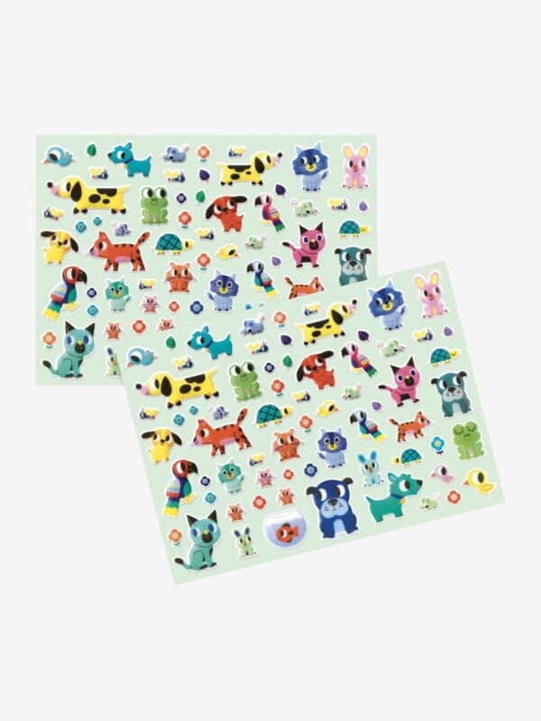 Puffy stickers mijn kleine vrienden - Afbeelding 2