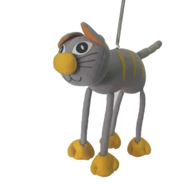 Sauteurs d'animaux chat