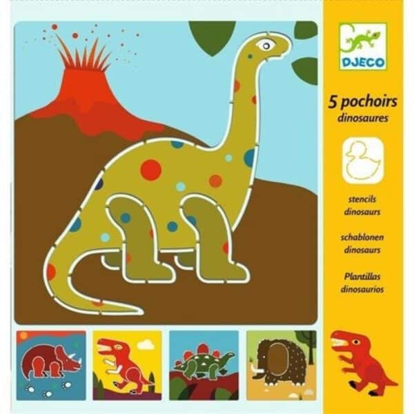 Pochoirs dino