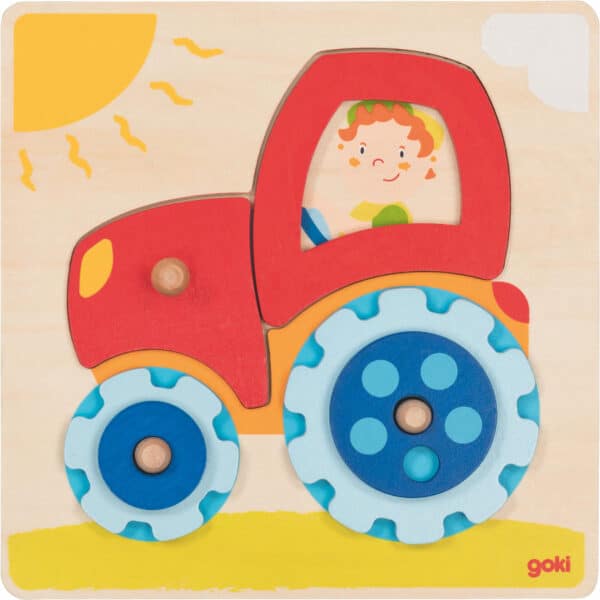 Puzzle tracteur