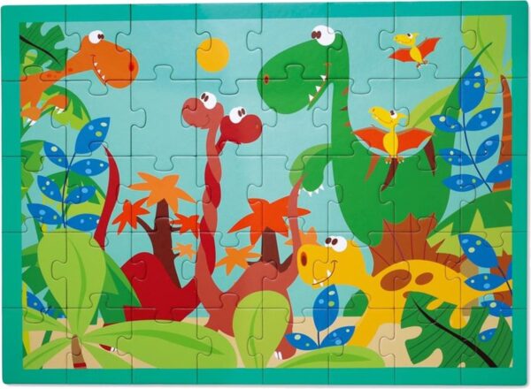 Puzzel Dino wereld
