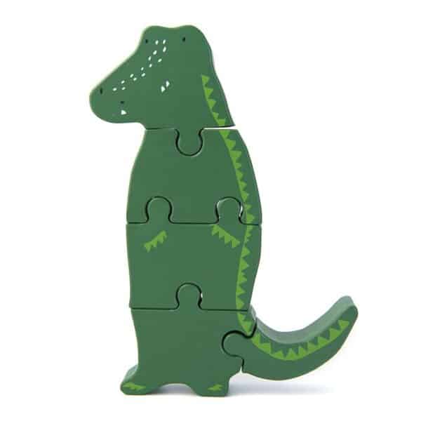 Puzzle 5 p crocodile