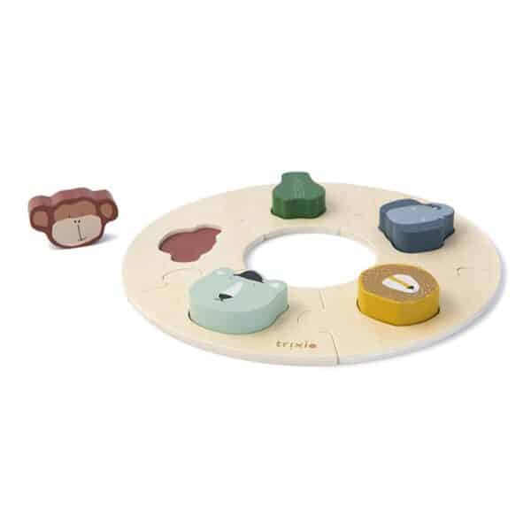 Le puzzle rond en bois – Image 2