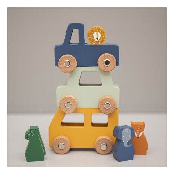 Dierenauto set van 3