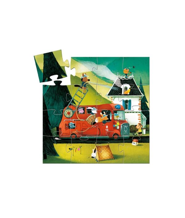 Puzzle camion de pompiers – Image 2