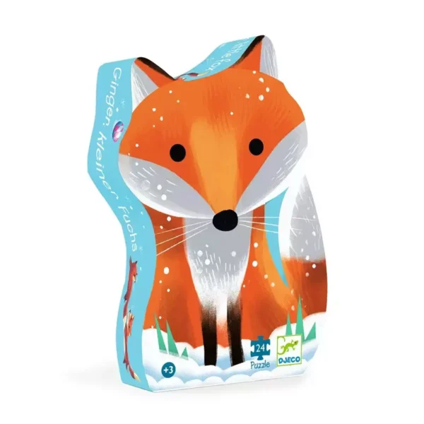 Puzzel silhouet Ginger le renard