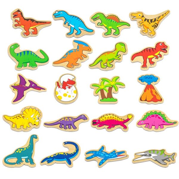 Magnetische dino figuren - Afbeelding 2