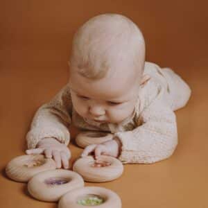 Donut aardbei