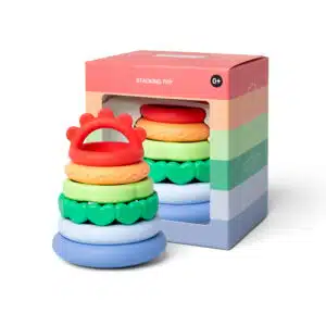 Regenboog stapelfiguur