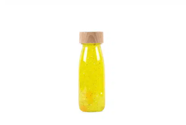 Sensorische fles geel