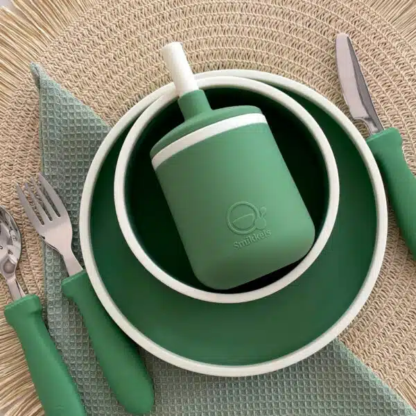 Eetset smikkels groen - Afbeelding 2