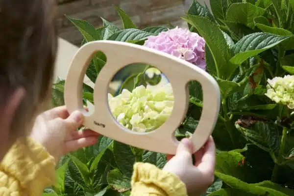 Gemakkelijk vast te houden vergrootglas