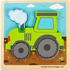 Volumepuzzel tractor