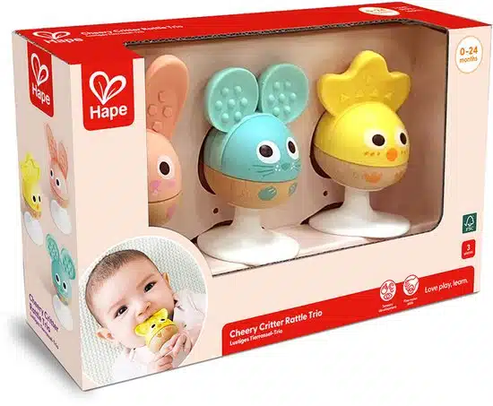 Pastel muziekrammelaar met zuignap - Afbeelding 3