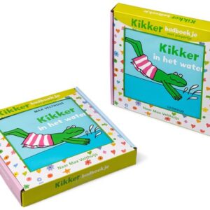 Badboek kikker in het water